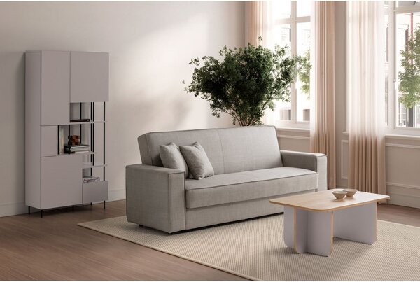 Krémová knihovna 84x175 cm Perla – Marckeric
