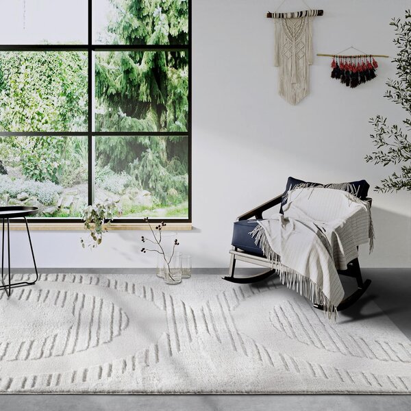 Krémový koberec 160x235 cm Bartoux Cream White – Elle Decoration