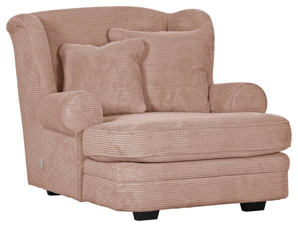 XXL KŘESLO, textil, růžová Ambia Home - Křesla klasická