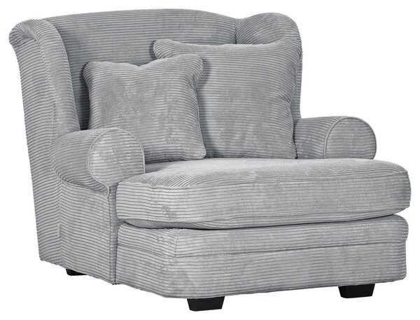 XXL KŘESLO, textil, světle šedá Ambia Home - Křesla klasická