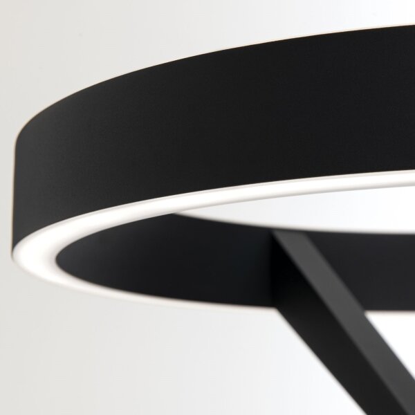 Orion - LED Stmívatelná stojací lampa KOLK LED/40W/230V 2700/4000K černá