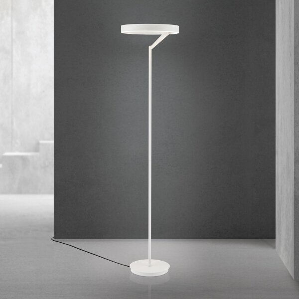 Orion - LED Stmívatelná stojací lampa KOLK LED/40W/230V 2700/4000K bílá