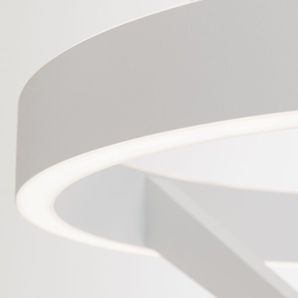 Orion - LED Stmívatelná stojací lampa KOLK LED/40W/230V 2700/4000K bílá