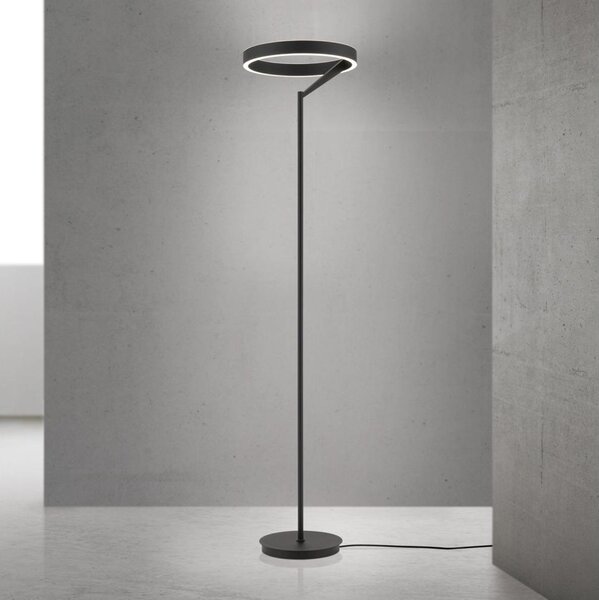 Orion - LED Stmívatelná stojací lampa KOLK LED/40W/230V 2700/4000K černá