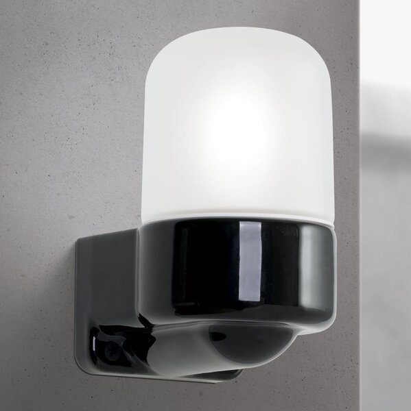 Orion - Nástěnná lampa OSTIA 1xE27/40W/230V černá