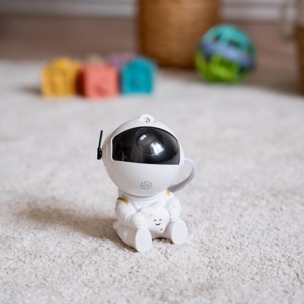 Retlux - LED Dětský projektor 230V astronaut 12,5 cm + dálkové ovládání