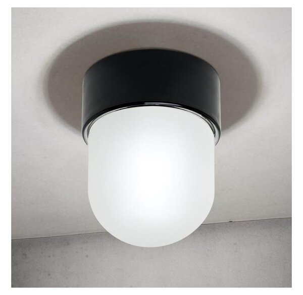 Orion - Stropní svítidlo OSTIA 1xE27/40W/230V pr. 9,8 cm černá