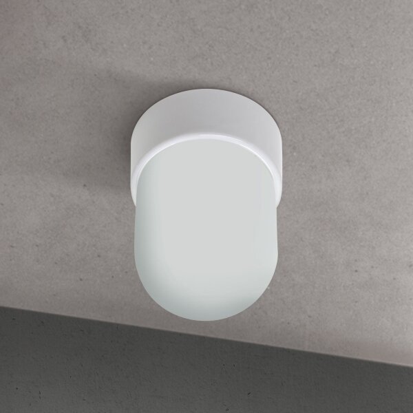 Orion - Stropní svítidlo OSTIA 1xE27/40W/230V pr. 9,8 cm bílá
