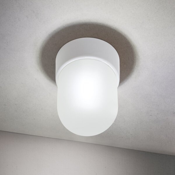 Orion - Stropní svítidlo OSTIA 1xE27/40W/230V pr. 9,8 cm bílá