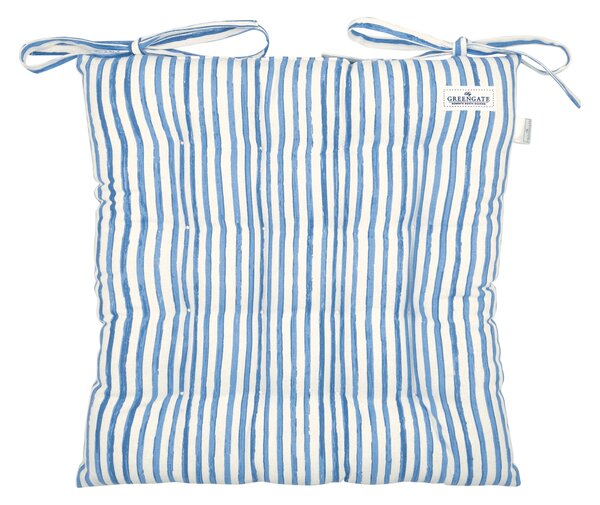Bavlněný sedák Sally Blue Large 40×40 cm