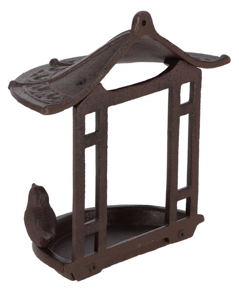 Závěsné litinové krmítko Esschert Design, výška 24,4 cm
