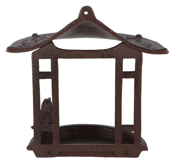 Závěsné litinové krmítko Esschert Design, výška 24,4 cm