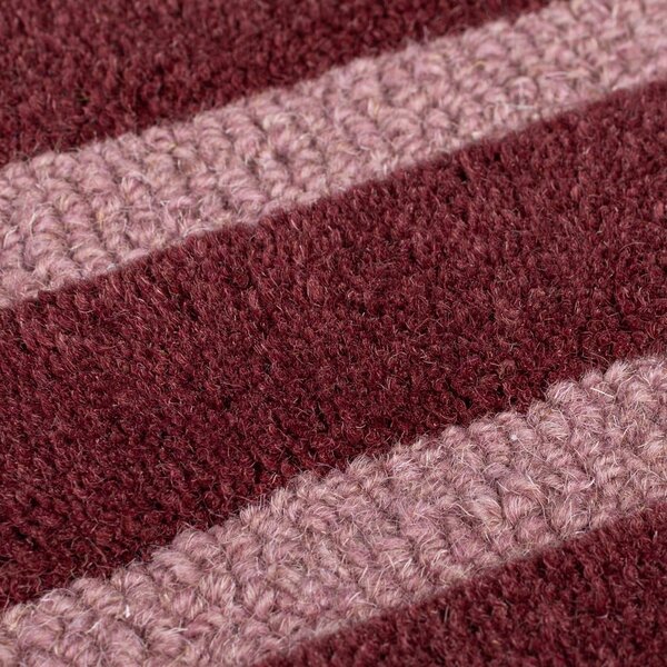 Vínový ručně tkaný vlněný koberec 150x240 cm Split Ombre Shaped – Flair Rugs