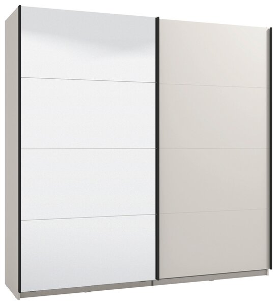 SKŘÍŇ S POSOUVACÍMI DVEŘMI, kašmírová, 220/217,5/62 cm Xora - Šatní skříně