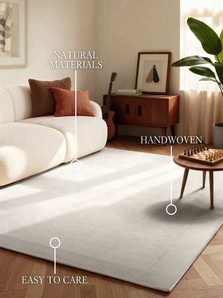 Villeroy & Boch, Kusový koberec Villeroy & Boch Kari 106281 Cream, 80x150, bílá, ložnice