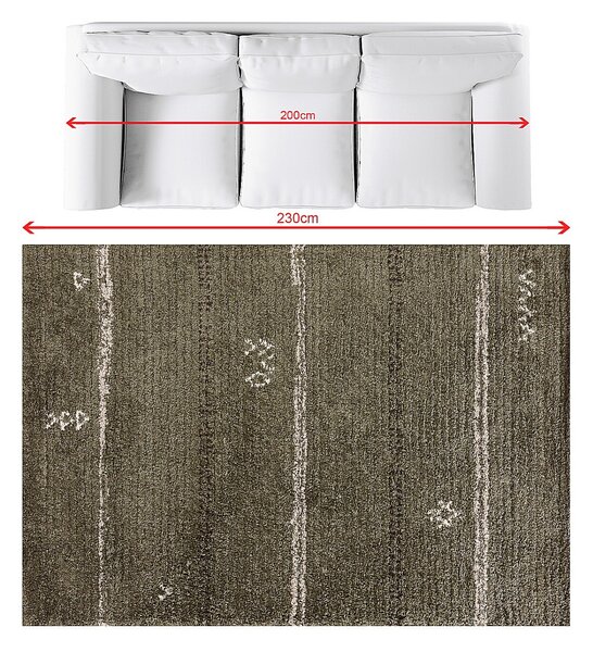 Koberec Royal jungle green 160x230cm