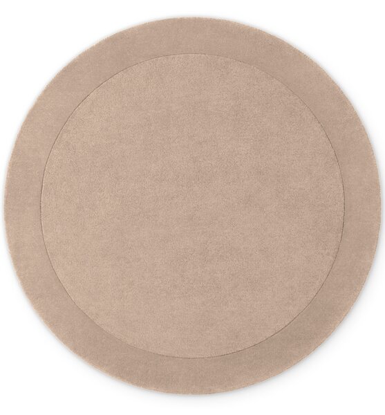 Villeroy & Boch, Kusový koberec Villeroy & Boch Kari 106282 Beige kruh, 150x150 (průměr) kruh, béžová, ložnice