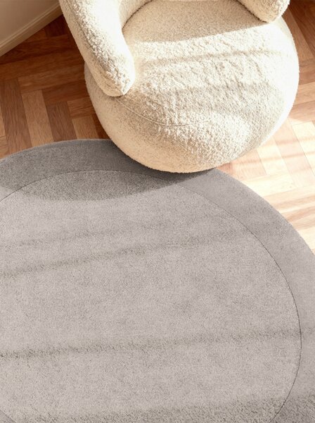 Villeroy & Boch Kusový koberec Kivi 106283 Grey kruh, 150x150 (průměr) kruh, šedá, ložnice