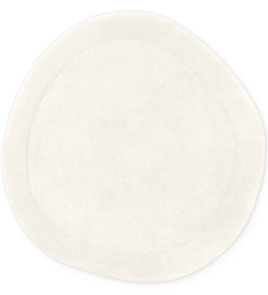 Villeroy & Boch, Kusový koberec Villeroy & Boch Kari 106285 Cream, 160x160 (průměr) kruh, bílá, ložnice