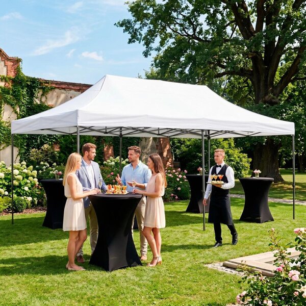 Párty stan 3x6 m SPRINGOS GP0006 bílý