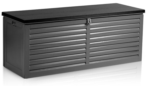 Zahradní úložný box na balkon, truhla, lavice 390 litrů Plonos