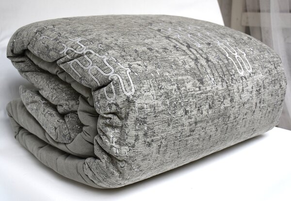 Textil Antilo Přehoz na postel Abby Green, zelenošedý Rozměr: 250x270 cm