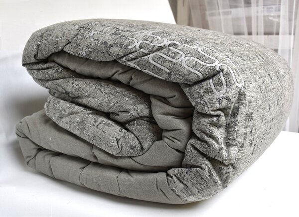 Textil Antilo Přehoz na postel Abby Green, zelenošedý Rozměr: 250x270 cm