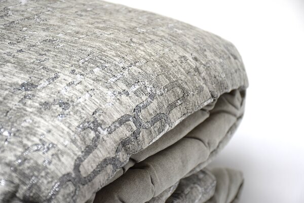 Textil Antilo Přehoz na postel Abby Green, zelenošedý Rozměr: 250x270 cm