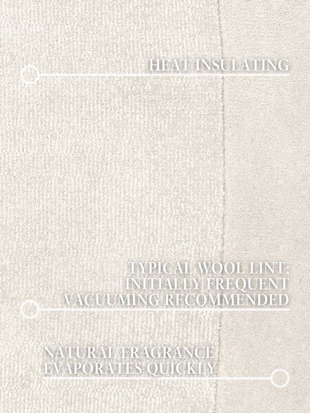 Villeroy & Boch Kusový koberec Kivi 106289 Cream, 125x200, bílá, ložnice