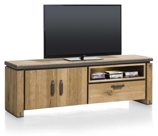 Televizní stolek FARLAN 180 CM masiv dub Nábytek | Obývací pokoj | Televizní stolky