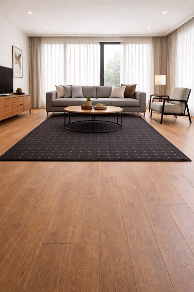 Condor Carpets, Kusový koberec Udinese antracit, 57x120, šedá, chodba / předsíň