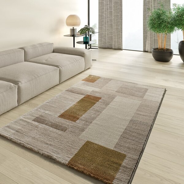 Oranžovo-béžový koberec 80x150 cm Melfi – Universal