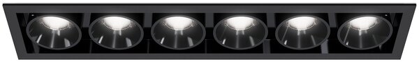 Led2 Zápustné LED svítidlo RIVA MAXI 6, 30W, 287x62 mm, CCT Barva: Bílá, Teplota světla: CCT 3000K/3500K/4000K, Stmívání a řízení: ON/OFF