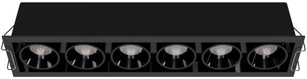 Led2 Zápustné LED svítidlo RIVA MAXI 6, 30W, 287x62 mm, CCT Barva: Bílá, Teplota světla: CCT 3000K/3500K/4000K, Stmívání a řízení: ON/OFF