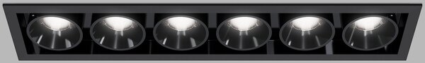 Led2 Zápustné LED svítidlo RIVA MAXI 6, 30W, 287x62 mm, CCT Barva: Bílá, Teplota světla: CCT 3000K/3500K/4000K, Stmívání a řízení: ON/OFF