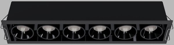 Led2 Zápustné LED svítidlo RIVA MAXI 6, 30W, 287x62 mm, CCT Barva: Bílá, Teplota světla: CCT 3000K/3500K/4000K, Stmívání a řízení: ON/OFF