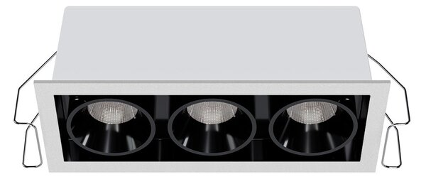 Led2 Zápustné LED svítidlo RIVA MAXI 3, 15W, 153x62 mm, CCT Barva: Bílá, Teplota světla: CCT 3000K/3500K/4000K, Stmívání a řízení: ON/OFF
