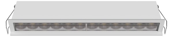 Led2 Zápustné LED svítidlo RIVA MINI WW 12, 20W, 212x31 mm, CCT Barva: Černá, Teplota světla: CCT 3000K/3500K/4000K, Stmívání a řízení: ON/OFF