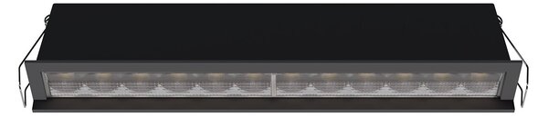 Led2 Zápustné LED svítidlo RIVA MINI WW 12, 20W, 212x31 mm, CCT Barva: Černá, Teplota světla: CCT 3000K/3500K/4000K, Stmívání a řízení: ON/OFF