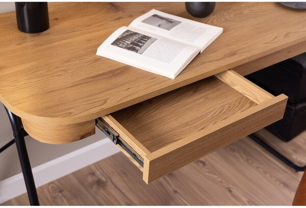 Pracovní stůl s deskou v dubovém dekoru 60x120 cm Blueton – Actona