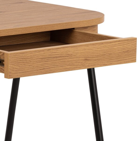 Pracovní stůl s deskou v dubovém dekoru 60x120 cm Blueton – Actona