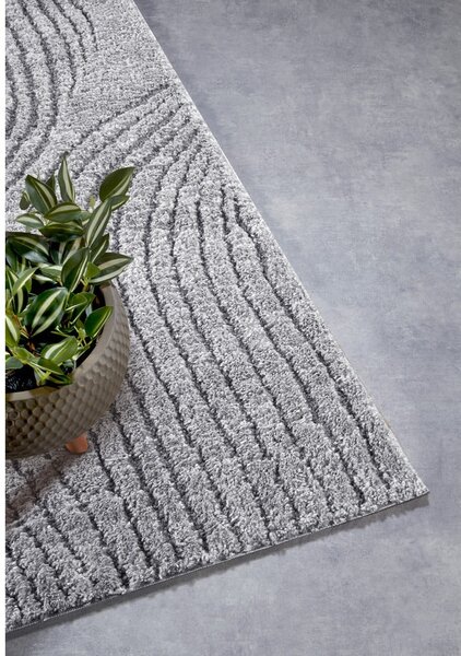 Šedý běhoun 80x240 cm Pigment Light Grey – Elle Decoration