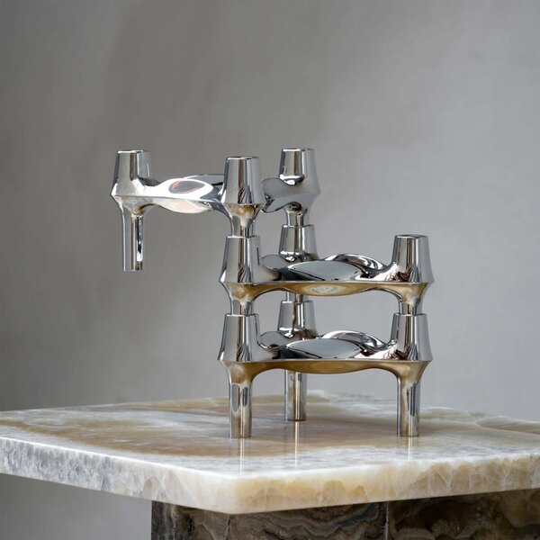 STOFF Nagel designové svícny BMF Candle Holder 3 Set