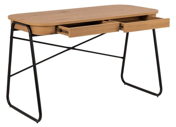 Pracovní stůl s deskou v dubovém dekoru 60x120 cm Blueton – Actona