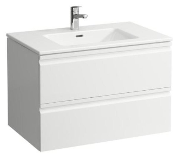 Koupelnová skříňka s umyvadlem Laufen Pro S 80x60x54,5 cm bílá lesk H8619634751041