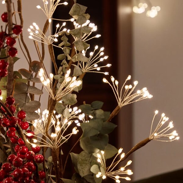 Vánoční LED větev Kave Home Jaya 90 cm