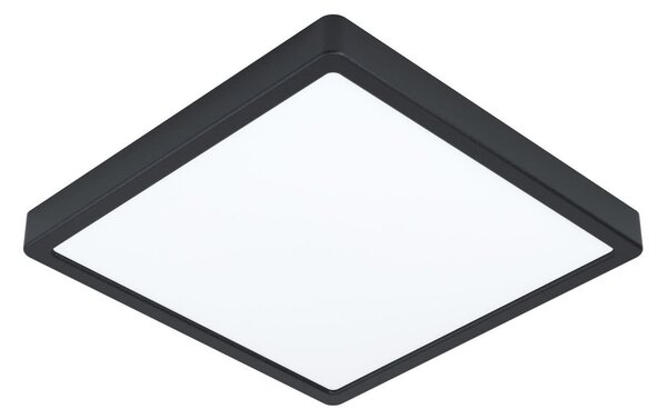 Nástěnné světlo Eglo Fueva 28,5x3 cm plast černá 99271