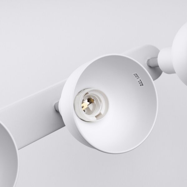 Sollux SL.1315 - Bodové svítidlo ELBA 3xE27/15W/230V bílá