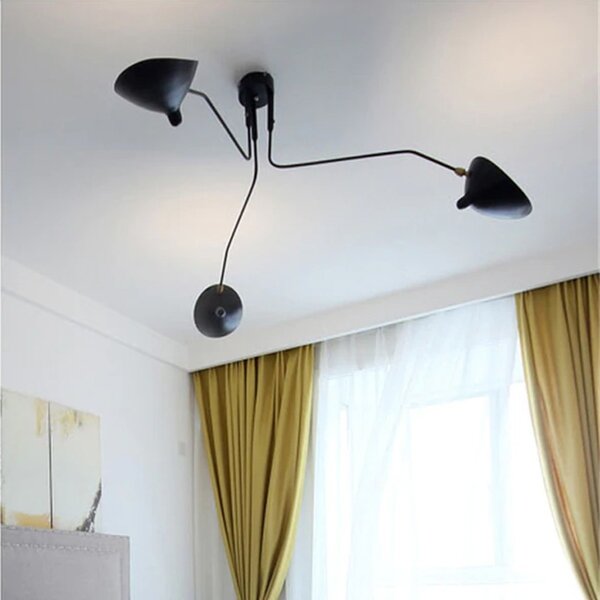 TooLight Stropní svítidlo APP569-3C černé