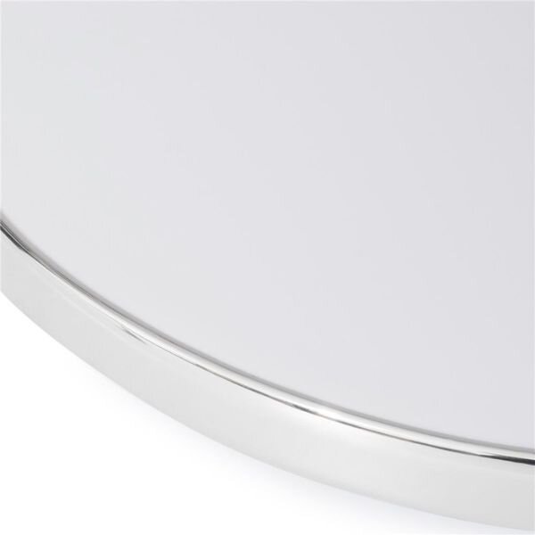 Prémiové led stropní svítidlo Amelia 35cm 18W 1600lm denní, stříbrný okraj, 3 roky